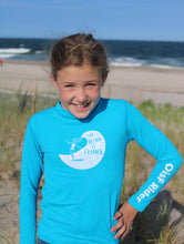 Load image into Gallery viewer, The OisF Rider Rash Guard (UPF 50+) (Youth) - Ocean Blue