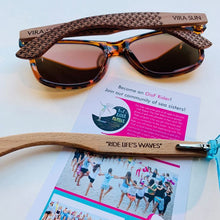 Load image into Gallery viewer, VIRA SUN X The Ocean Is Female - Translucent Blue Sunglasses