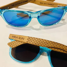 Load image into Gallery viewer, VIRA SUN X The Ocean Is Female - Translucent Blue Sunglasses