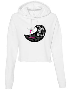 The Surfer Girl Cropped Hoodie (Youth/Junior)