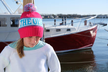 Load image into Gallery viewer, The OisF Pom Pom Beanie (Women/Youth) - Hot Pink