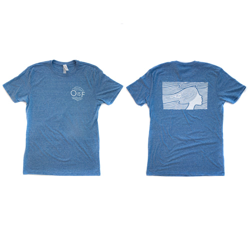 The OisF T-Shirt (Men) - Royal Blue Tri-Blend
