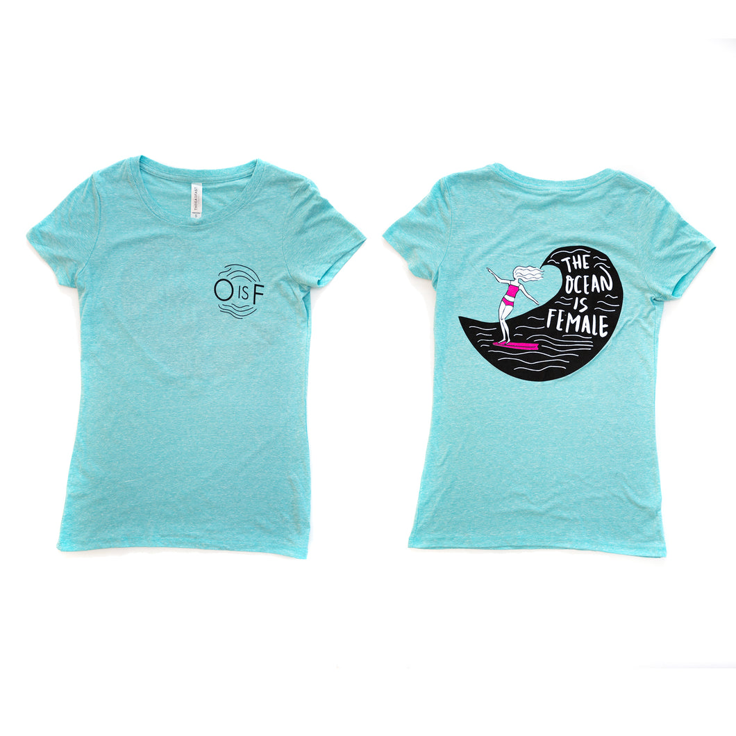 The OisF Rider Junior T-Shirt (Junior) Aqua