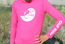 Load image into Gallery viewer, The OisF Rider Rash Guard (UPF 50+) (Youth) - Hot Pink