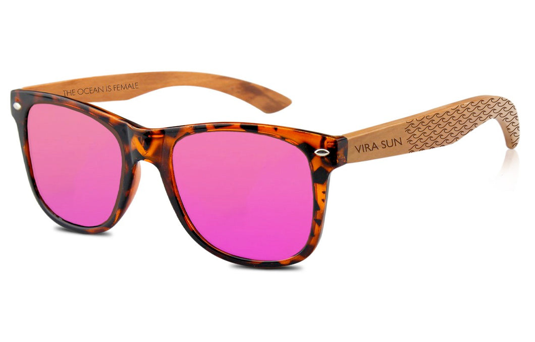 VIRA SUN X The Ocean Is Female - Tortoise Sunglasses